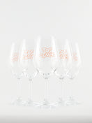 La Camionera Home Sommelier Series, Branded Wine Glasses